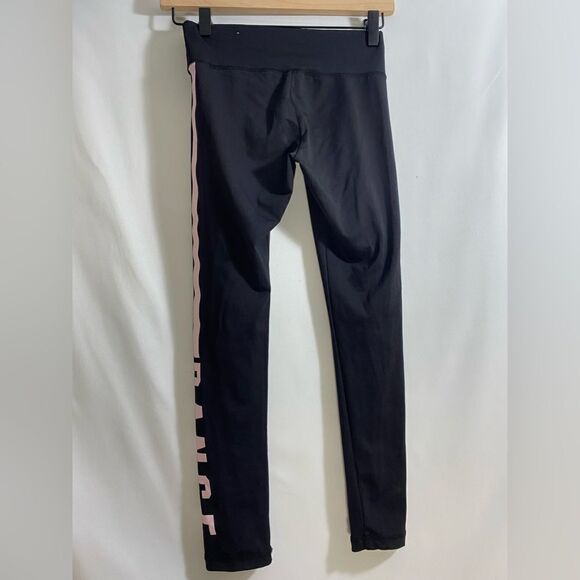 Justice black dance leggings 92% Polyester size 10 - Picture 5 of 6